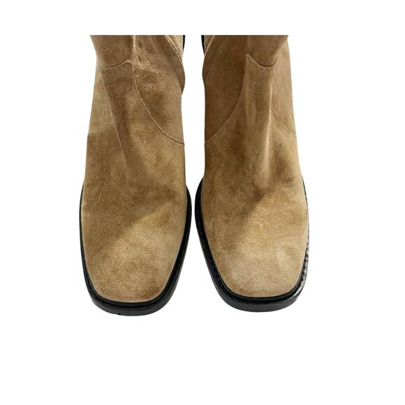 Tory Burch Sierra Suede Boot 11 Tan NEW - Picture 5 of 11